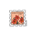 Saskatchewan Stamp Vinyl Sticker